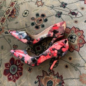 Beautiful watercolor heels